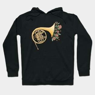 Bloomy French Horn Hoodie